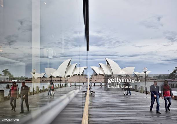 sydney harbour opera house - ozopera stock pictures, royalty-free photos & images