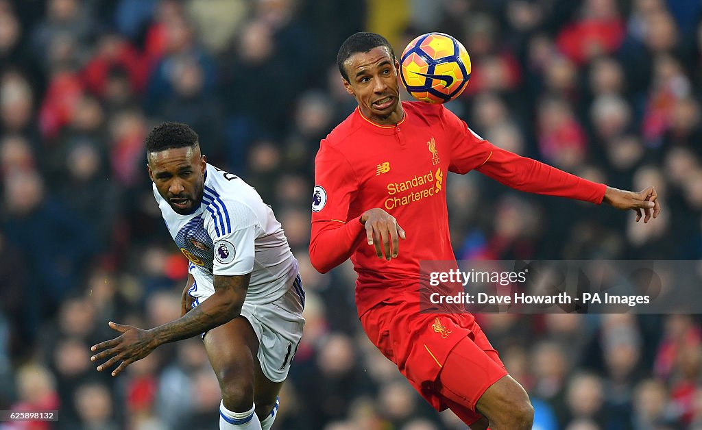 Liverpool v Sunderland - Premier League - Anfield