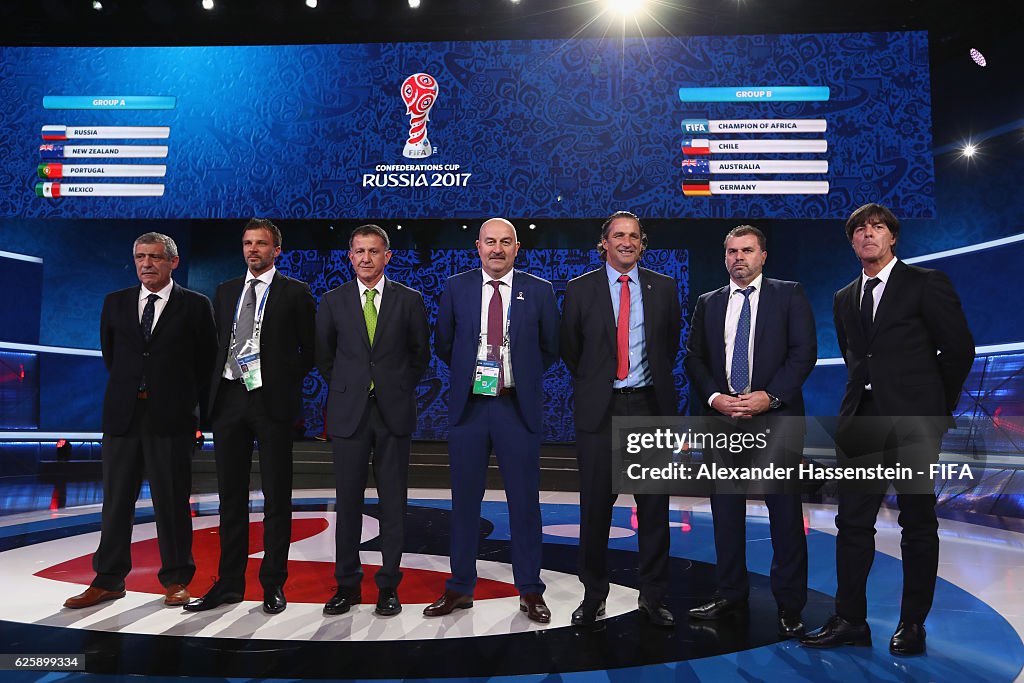 Official Draw for the FIFA Confederations Cup Russia 2017