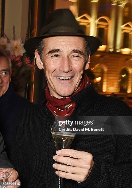 Co-author/actor Mark Rylance attends the press night after party for "Nice Fish" at Villandry on November 25, 2016 in London, England.