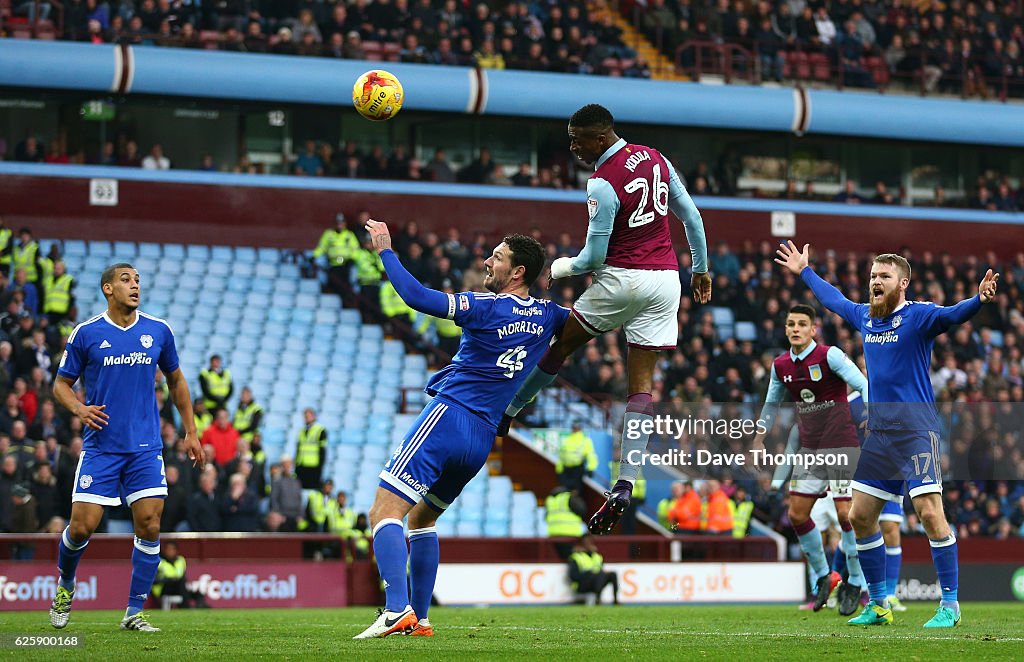 Aston Villa v Cardiff City - Sky Bet Championship