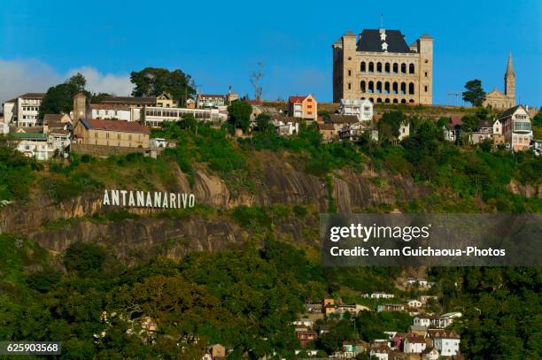 the queen's palace, antananarive,madagascar - antananarivo stock pictures, royalty-free photos & images