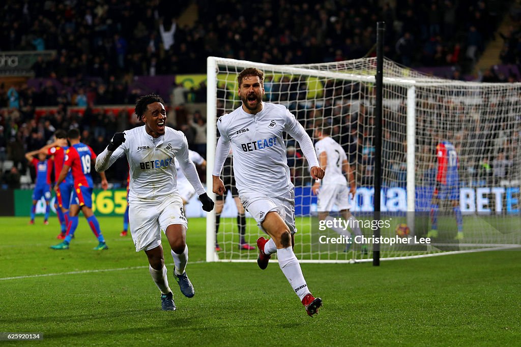 Swansea City v Crystal Palace - Premier League