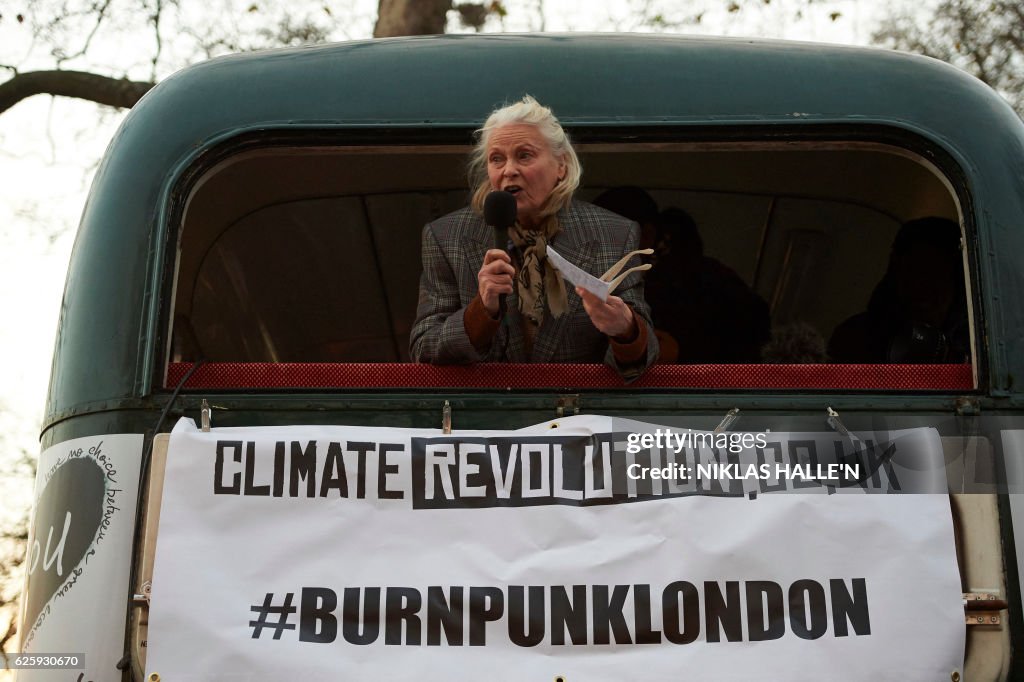 BRITAIN-CULTURE-PUNK-PROTEST