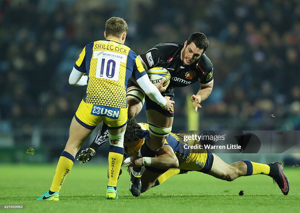 Exeter Chiefs v Worcester Warriors - Aviva Premiership