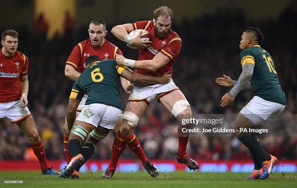 Wales v South Africa - Autumn International - Principality Stadium