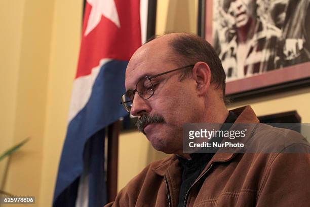 Ambassador of Cuba in Ecuador, Rafael Dausá, shocked by the death of Fidel Castro, leader of the Cuban Revolution reported that Castro's legacy is...