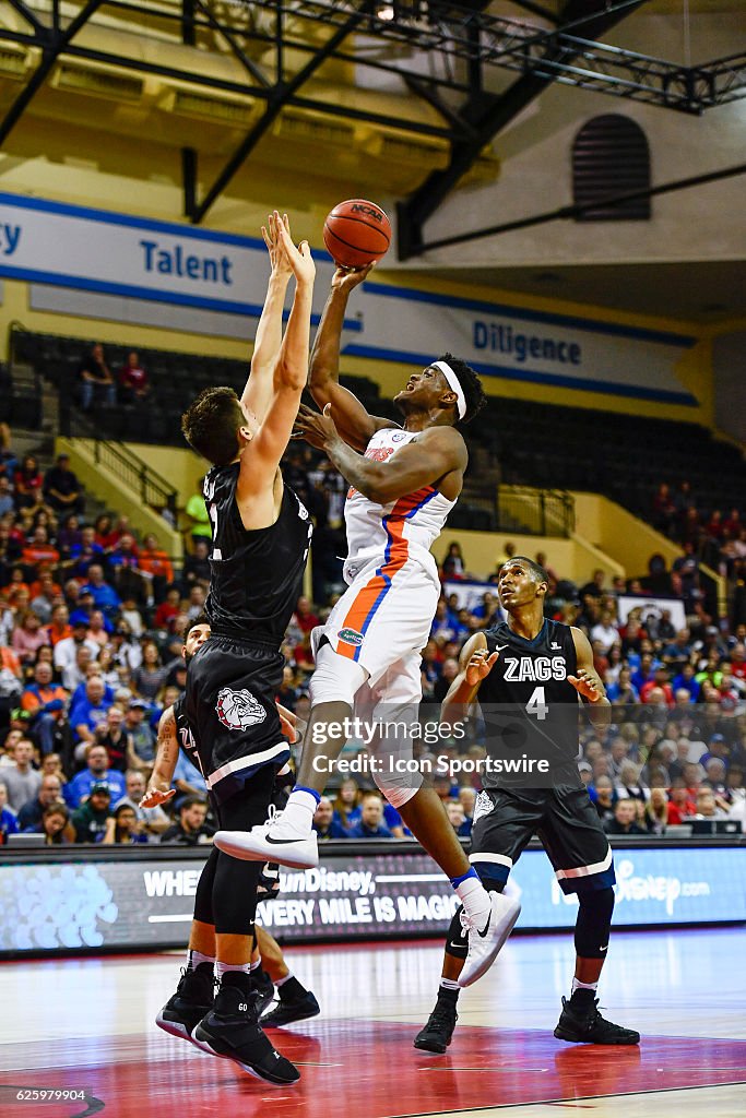 NCAA BASKETBALL: NOV 25 Advocare Invitational - Gonzaga v Florida