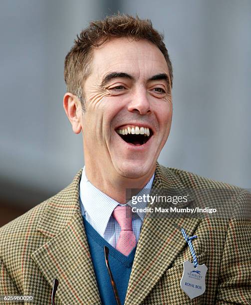James Nesbitt attends the 60th Hennessy Gold Cup at Newbury Racecourse on November 26, 2016 in Newbury, England.