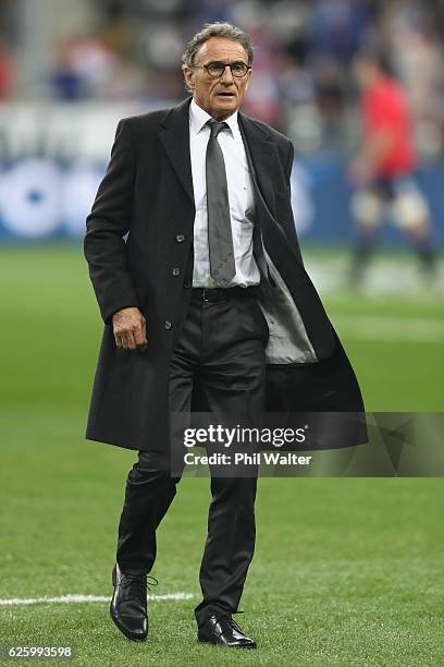 French coach Guy Noves before the international rugby match between France and New Zealand at Stade de France on November 26, 2016 in Paris, France.