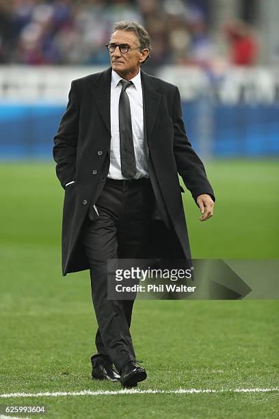 French coach Guy Noves before the international rugby match between France and New Zealand at Stade de France on November 26, 2016 in Paris, France.