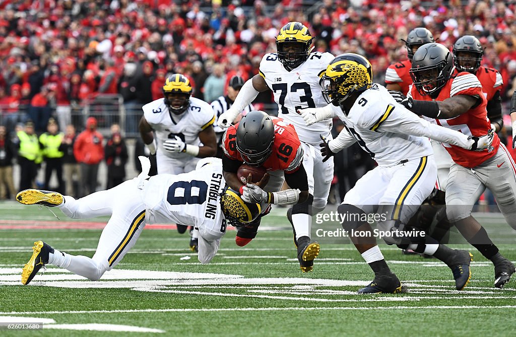 NCAA FOOTBALL: NOV 26 Michigan at Ohio State
