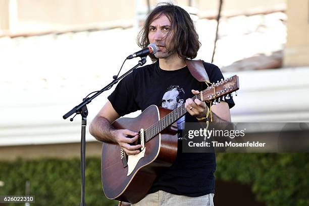 Matt Costa performs during the KAABOO Del Mar music festival on September 17, 2016 in Del Mar, California.