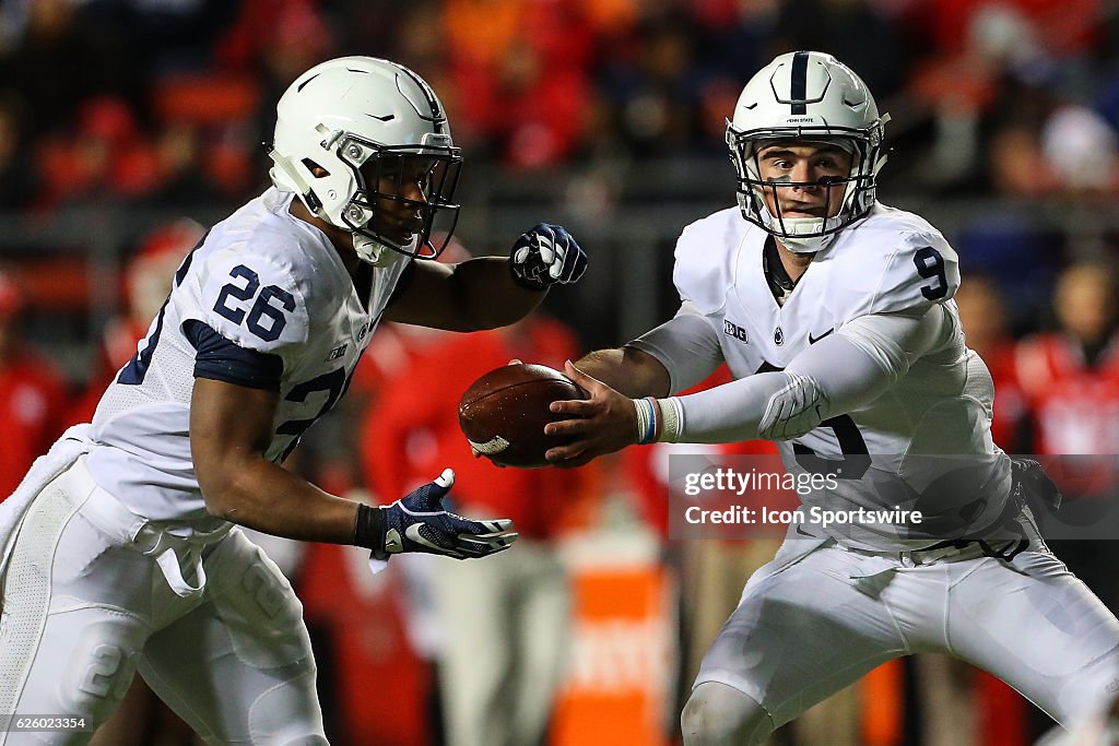 NCAA FOOTBALL: NOV 19 Penn State at Rutgers