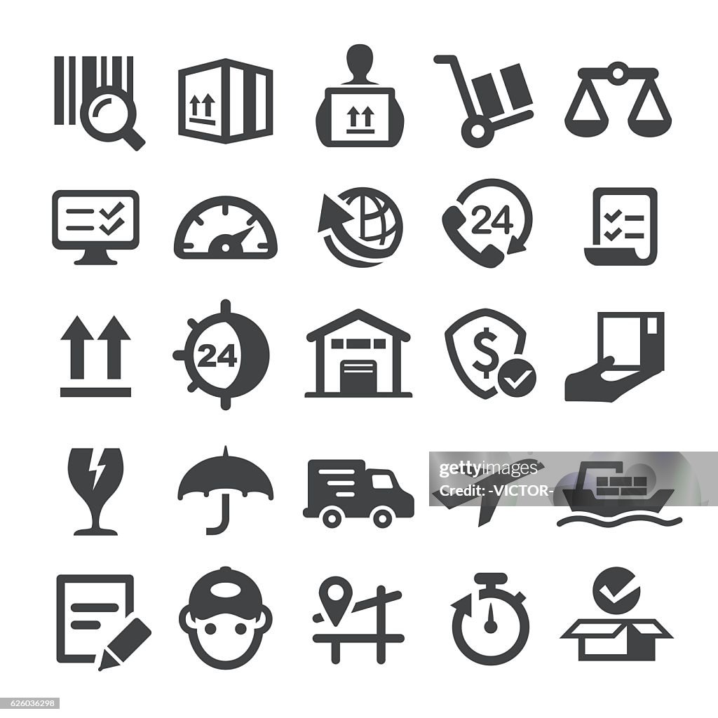 Logistics Icons - Smart Series