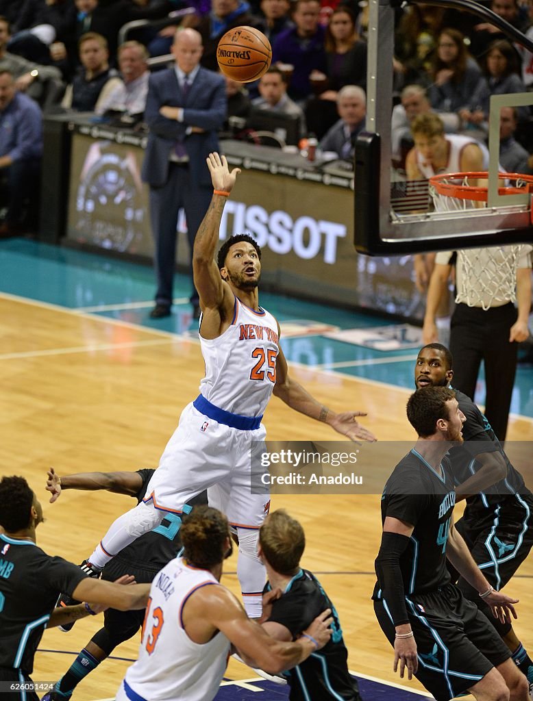 Hornets vs Knicks : NBA