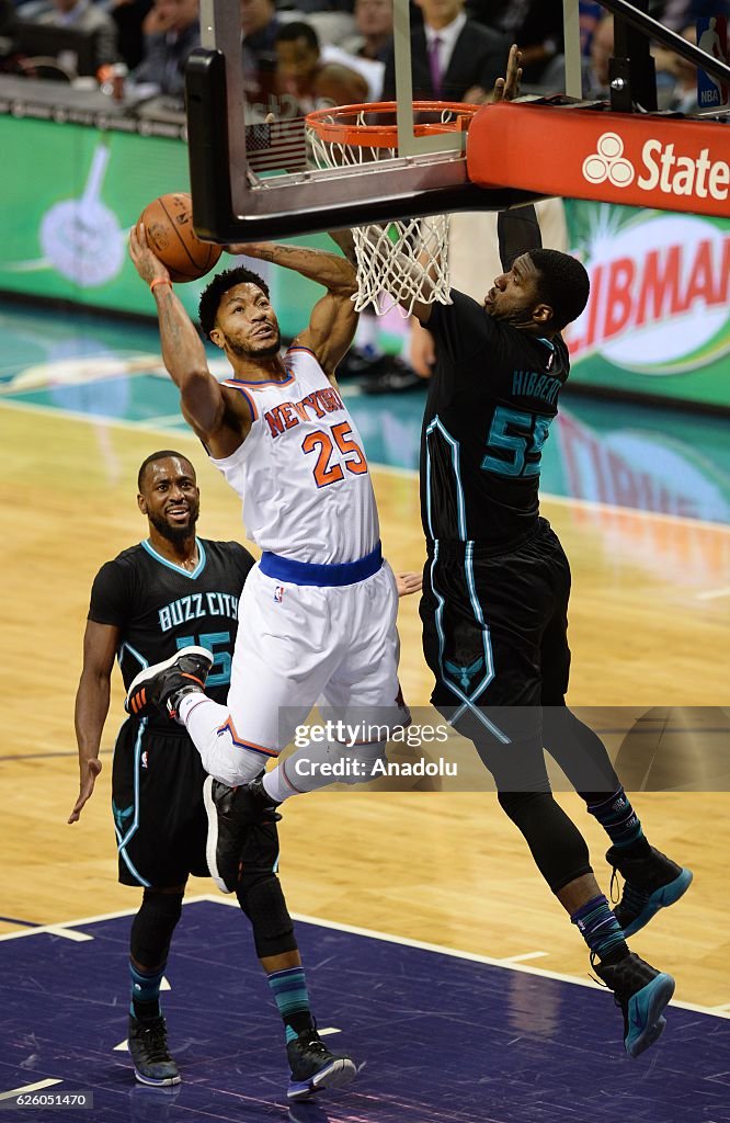 Hornets vs Knicks : NBA