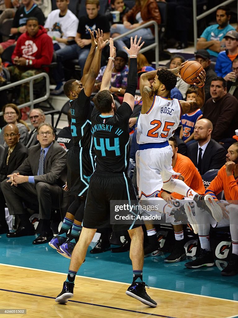 Hornets vs Knicks : NBA