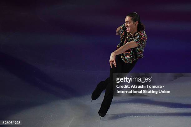 Jason Brown of the USA performs in the gala exhibition during the ISU Grand Prix of Figure Skating NHK Trophy on November 27, 2016 in Sapporo, Japan.
