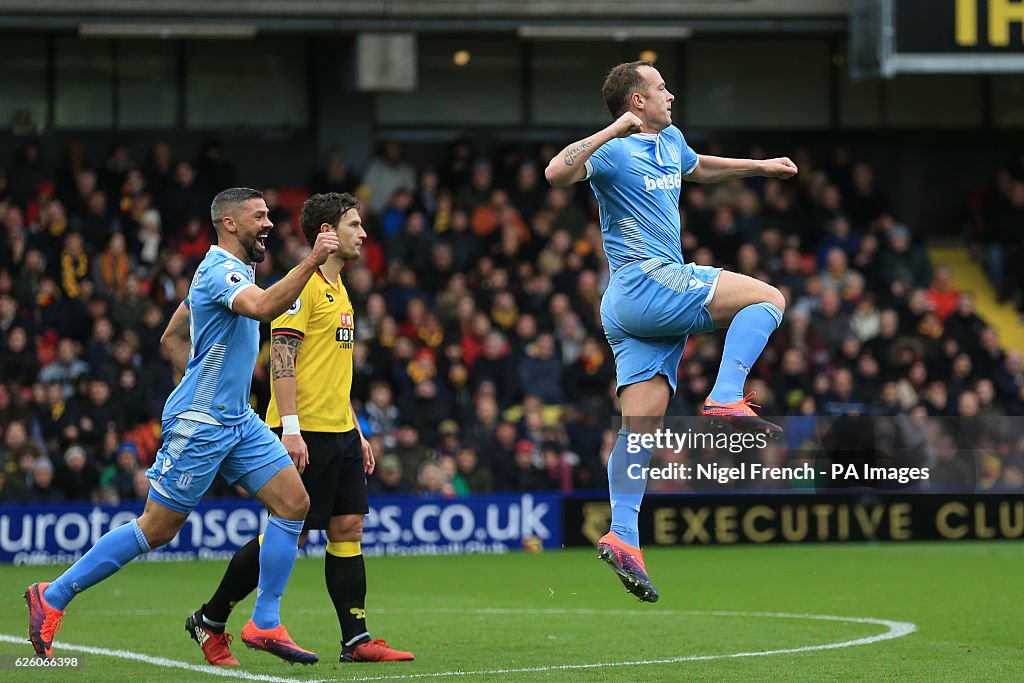 Watford v Stoke City - Premier League - Vicarage Road