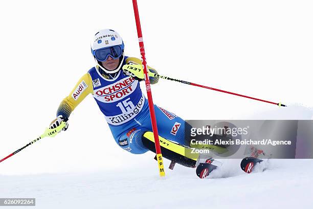Maria Pietilae-holmner of Sweden competes during the Audi FIS Alpine Ski World Cup Women's Slalom on November 27, 2016 in Killington, Vermont.