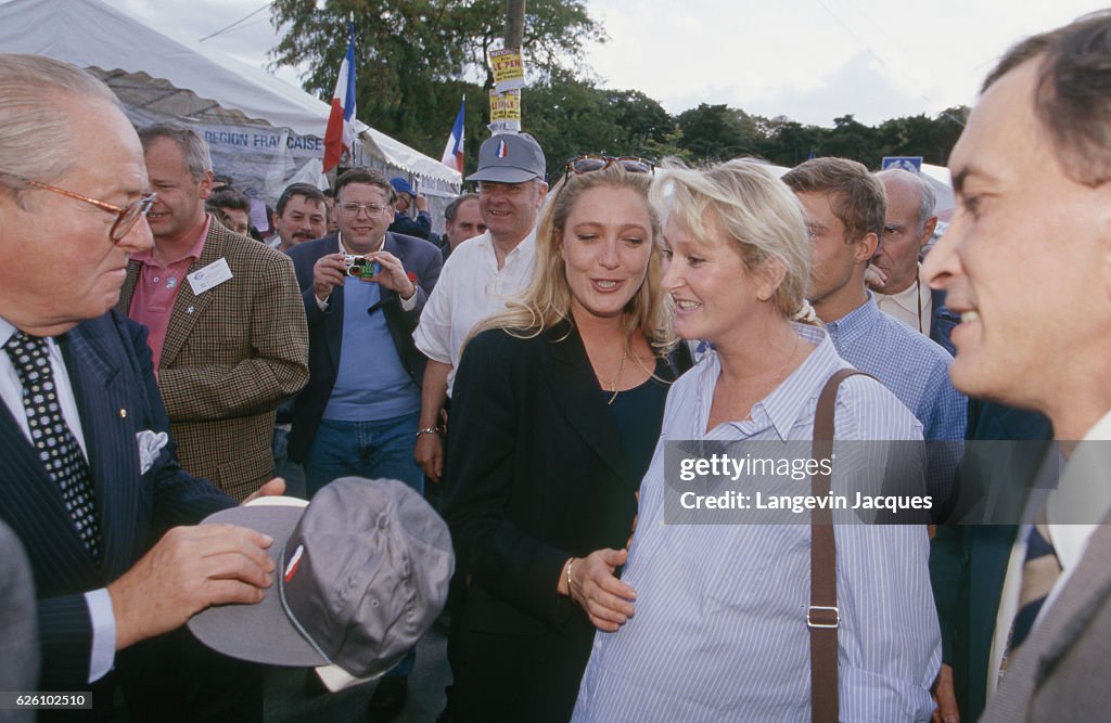 Le Pen at 'Bleu, Blanc, Rouge'