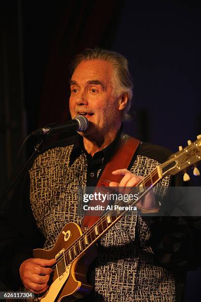 Brinsley Schwarz performs as part of Wesley Stace's Cabinet of Wonders at City Winery on November 26, 2016 in New York City.