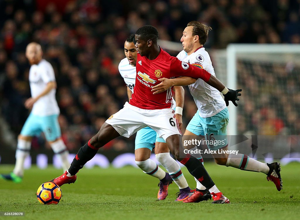 Manchester United v West Ham United - Premier League