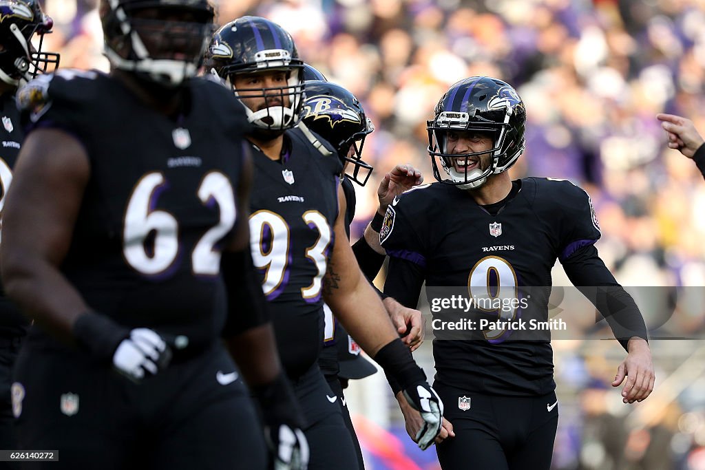 Cincinnati Bengals v Baltimore Ravens