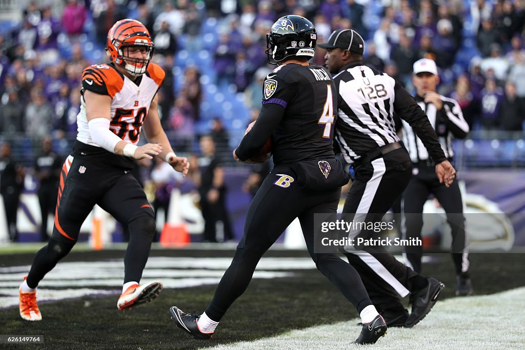 Cincinnati Bengals v Baltimore Ravens