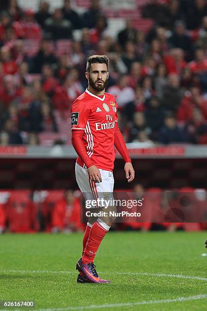 Benficas forward Rafa Silva from Portugal during Premier League 2016/17 match between SL Benfica and Moreirense FC, at Estadio da Luz in Lisbon on...