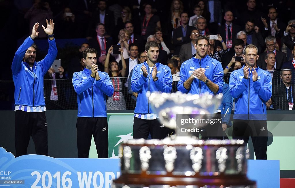 TENNIS-DAVIS-CUP-CRO-ARG