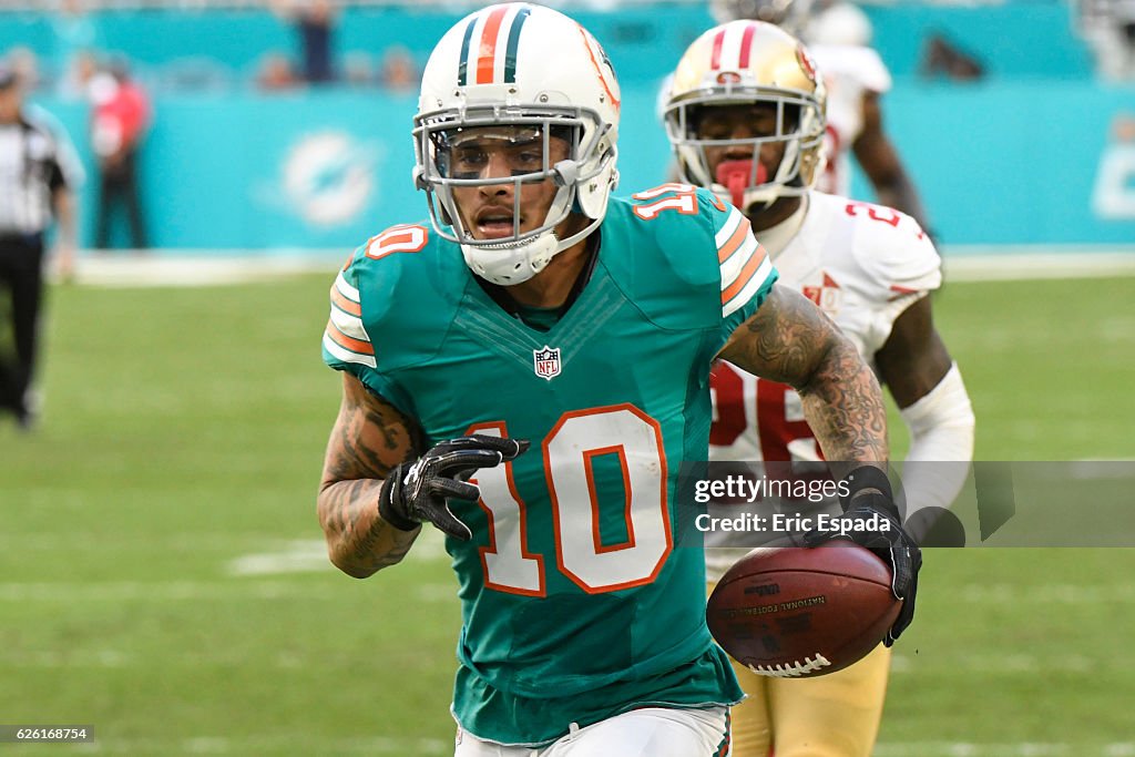 San Francisco 49ers v Miami Dolphins