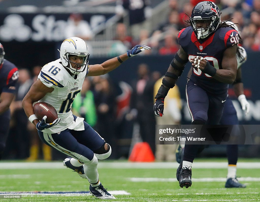 San Diego Chargers v Houston Texans