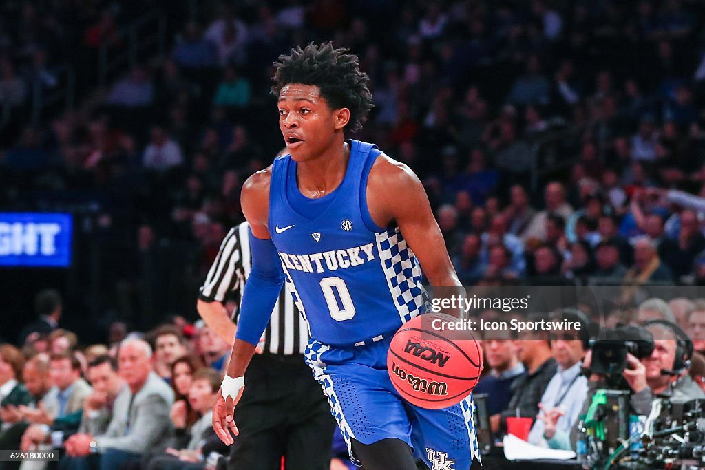 NCAA BASKETBALL: NOV 15 Champions Classic - Michigan State v Kentucky