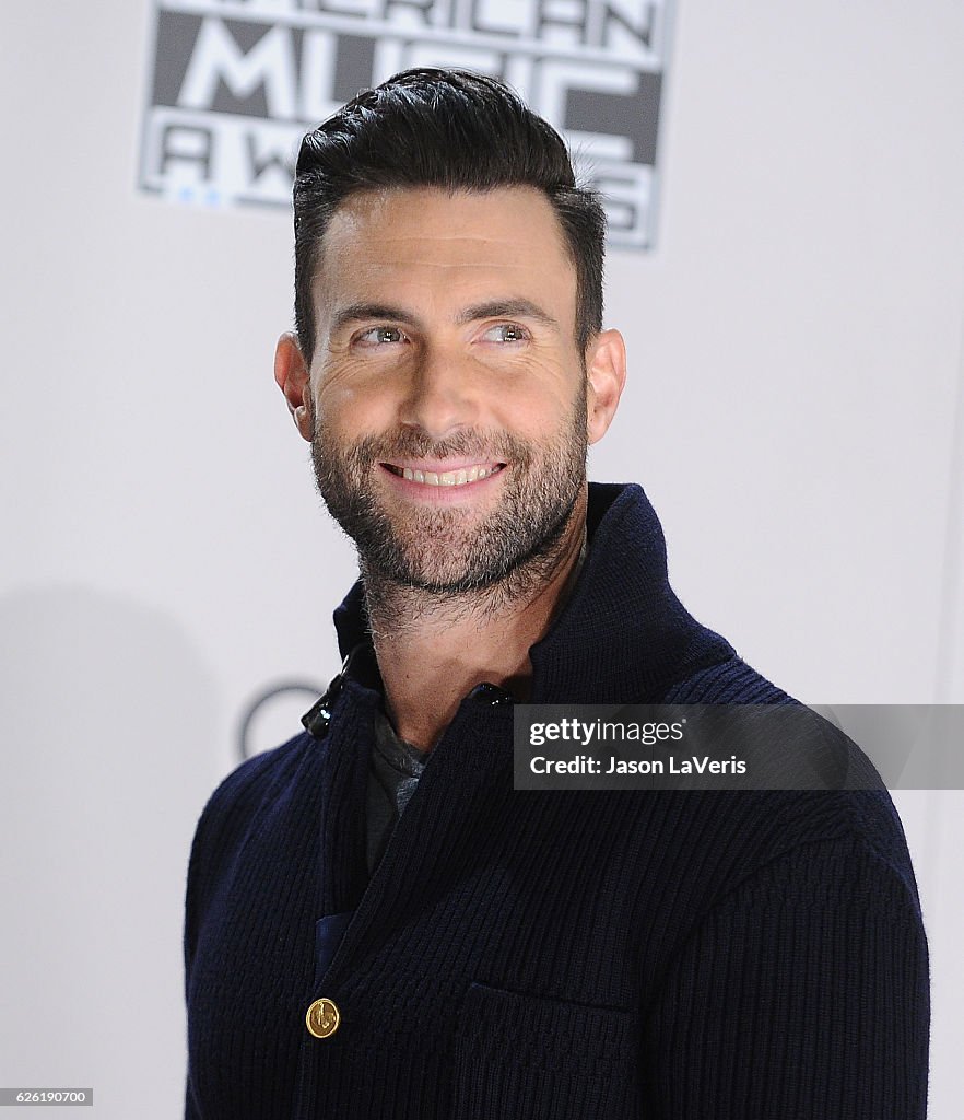 2016 American Music Awards - Press Room