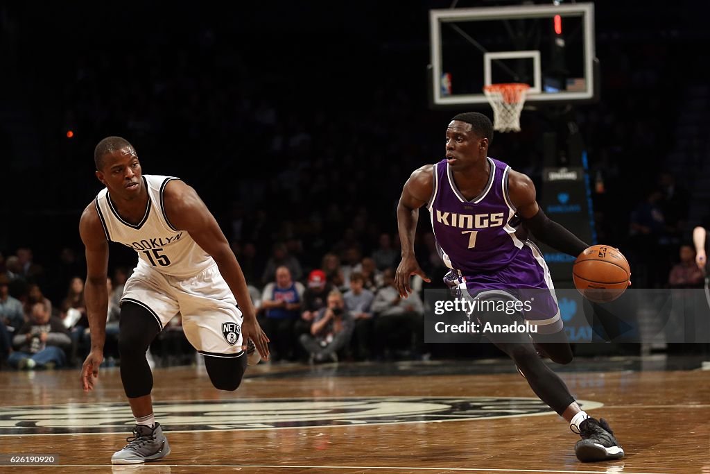 Brooklyn Nets v Sacramento Kings