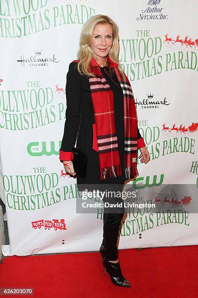 Actress Katherine Kelly Lang arrives at the 85th Annual Hollywood Christmas Parade on November 27, 2016 in Hollywood, California.