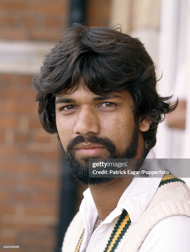 Pakistan R Khan Rashid Khan of Pakistan during a Prudential World Cup warm-up match ...