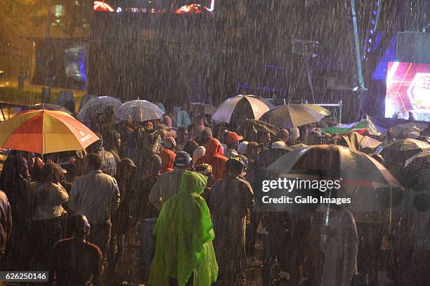 General views during the 7th annual Maftown Heights 2016 concert at the Mary Fritzgerald Square on November 25, 2016 in Johannesburg, South Africa....