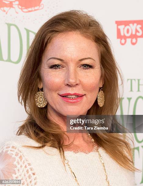 Singer Cynthia Basinet arrives at the 85th Annual Hollywood Christmas Parade on November 27, 2016 in Hollywood, California.