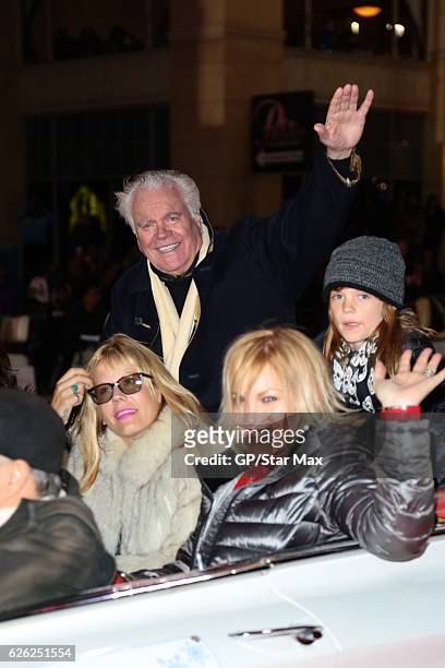 Actor Robert Wagner and Katie Wagner are seen on November 27, 2016 at The Christmas Parade in Los Angeles.