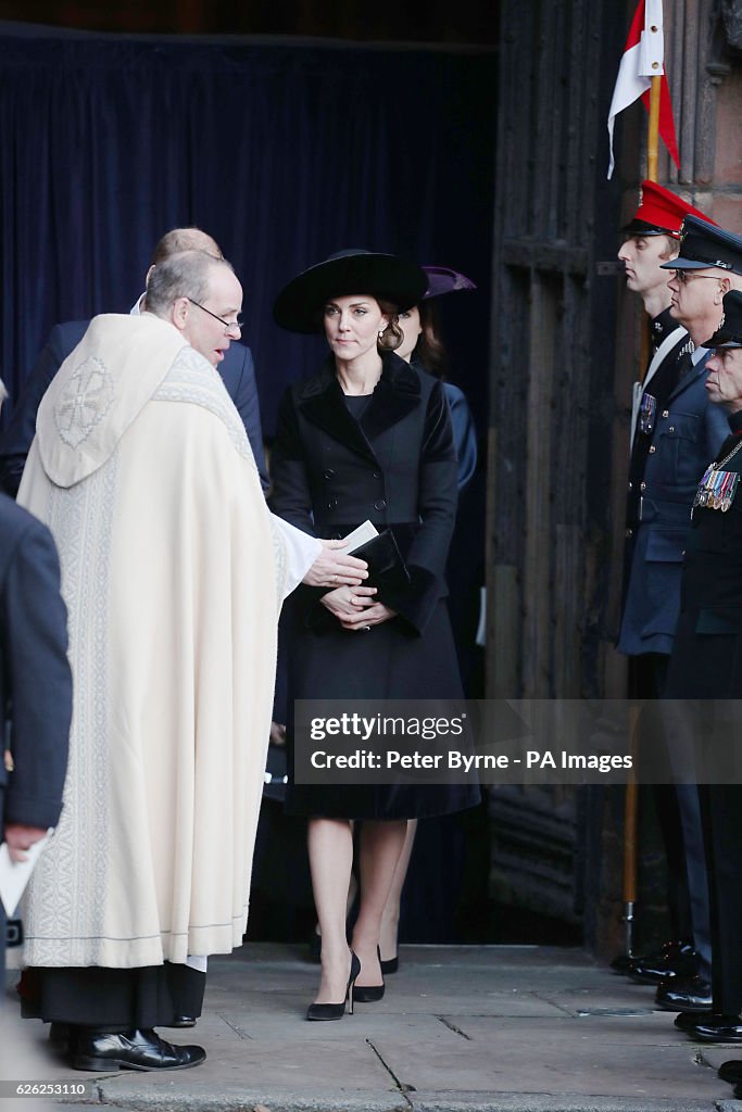 Sixth Duke of Westminster memorial service