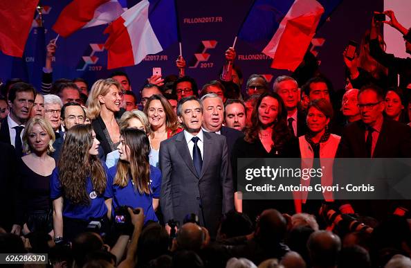 Last Meeting In Paris For Francois Fillon Before The Primary Of The Right Last Meeting In Paris For Francois Fillon Before The Primary Of The Right