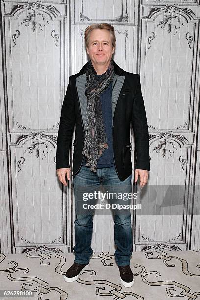 Linus Roache attends the Build Series to discuss "Vikings" at AOL HQ on November 28, 2016 in New York City.