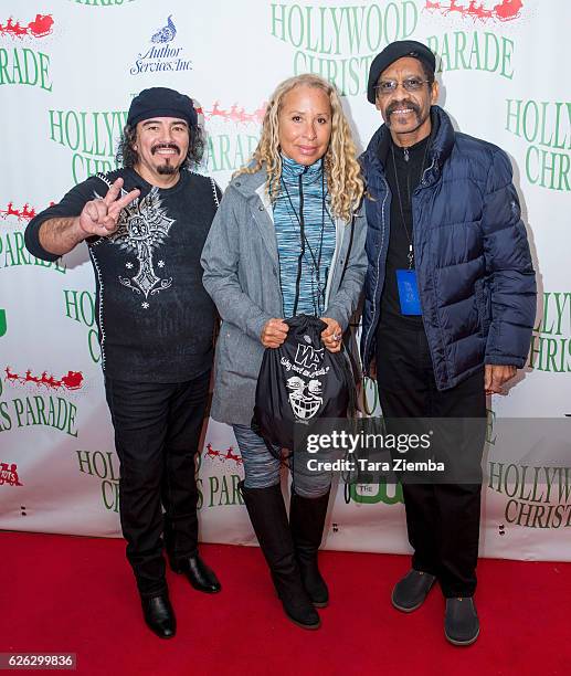 Musician Lonnie Jordan of the band War and guests attend the 85th Annual Hollywood Christmas Parade on November 27, 2016 in Hollywood, California.