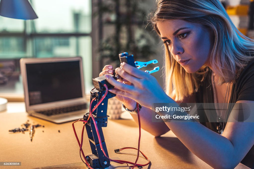 Robotik ist ihre Leidenschaft