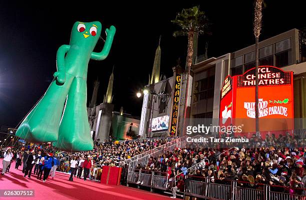General view of the atmosphere at the 85th Annual Hollywood Christmas Parade on November 27, 2016 in Hollywood, California.