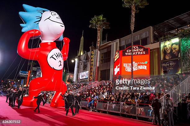 General view of the atmosphere at the 85th Annual Hollywood Christmas Parade on November 27, 2016 in Hollywood, California.