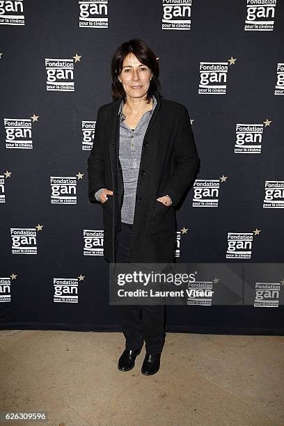 Actress Maryline Canto attends "Fondation GAN pour le Cinema" Award Ceremony at Cinematheque Francaise on November 28, 2016 in Paris, France.